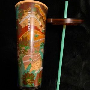 Starbucks 2019 Summer Collection Terracotta Cactus Tumbler 24 oz